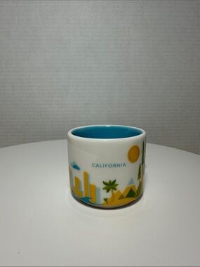 Starbucks You Are Here 2fl oz California 2017 Espresso Mug